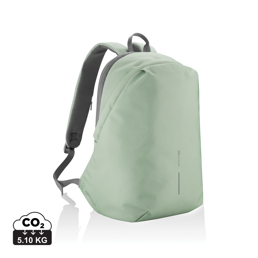 Sac à dos antivol personnalisé Bobby Soft Iceberg green et gris